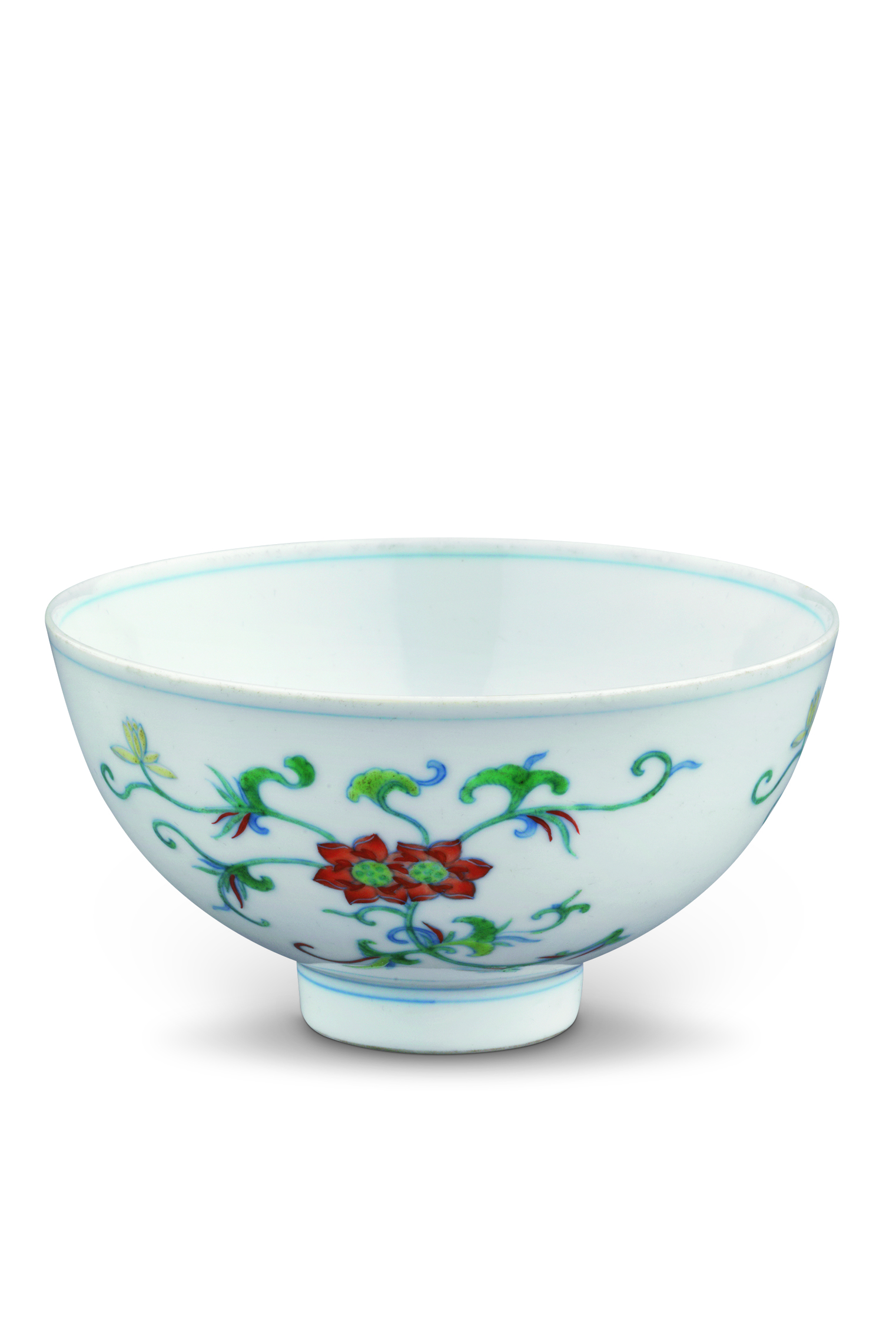 雍正斗彩水仙碗     藏品信息 藏品类型:陶瓷 年代:清 尺寸:高6.