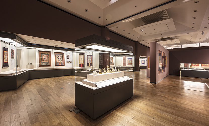 auspicious land – art exhibition of tibetan buddh