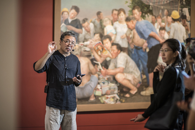 李睦教授在公开课上